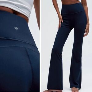 Lululemon Groove Nulu Super High-Rise Flared Legging True Navy Size 6